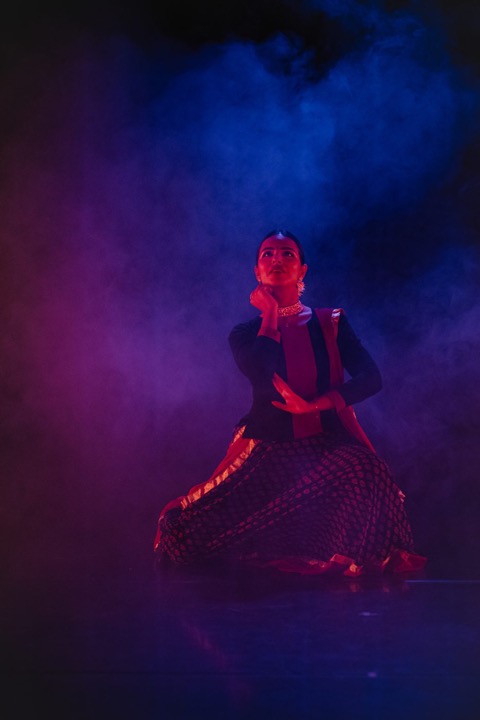 Kathak at the gala, 2024 — photo Stijn Dejonckheere